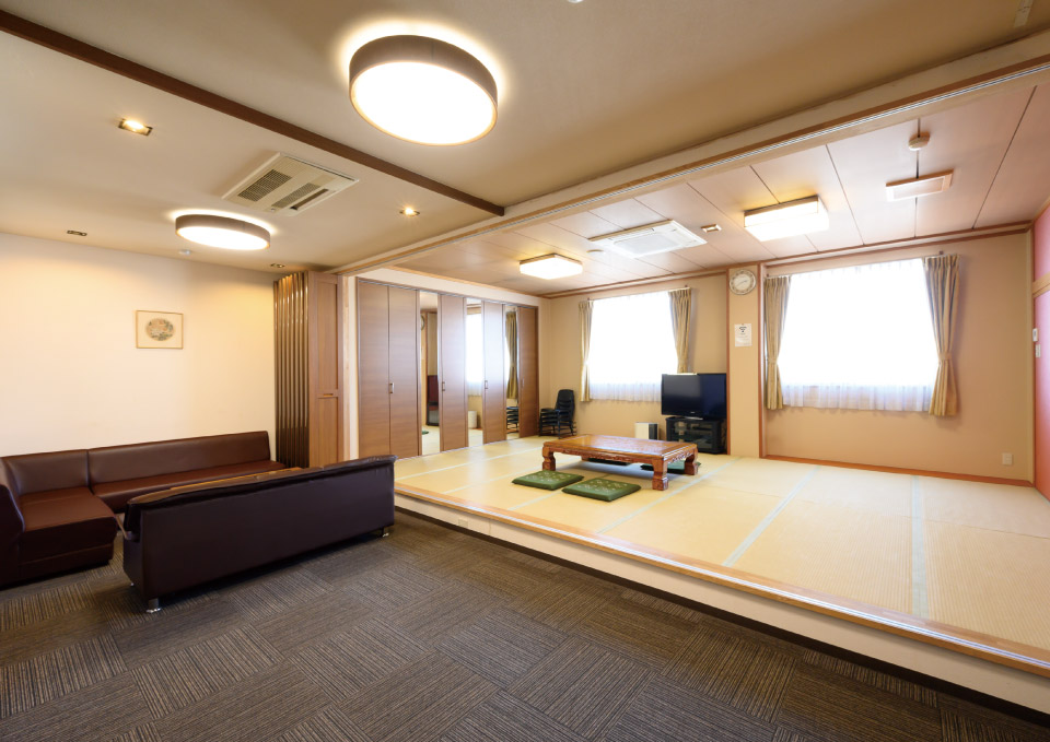 東近江市にあるクリスタルホール能登川のご遺族控室